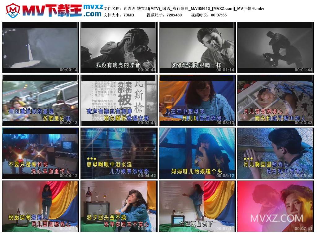 迟志强-铁窗泪(MTV)_国语_流行歌曲_MA105613